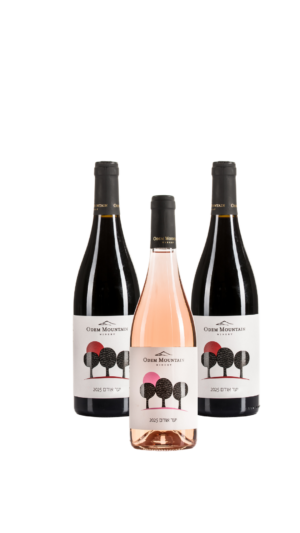 2..3..שגר, יער אודם רוזה יער אודם אדום, יין צעיר , יין רוזה טעים